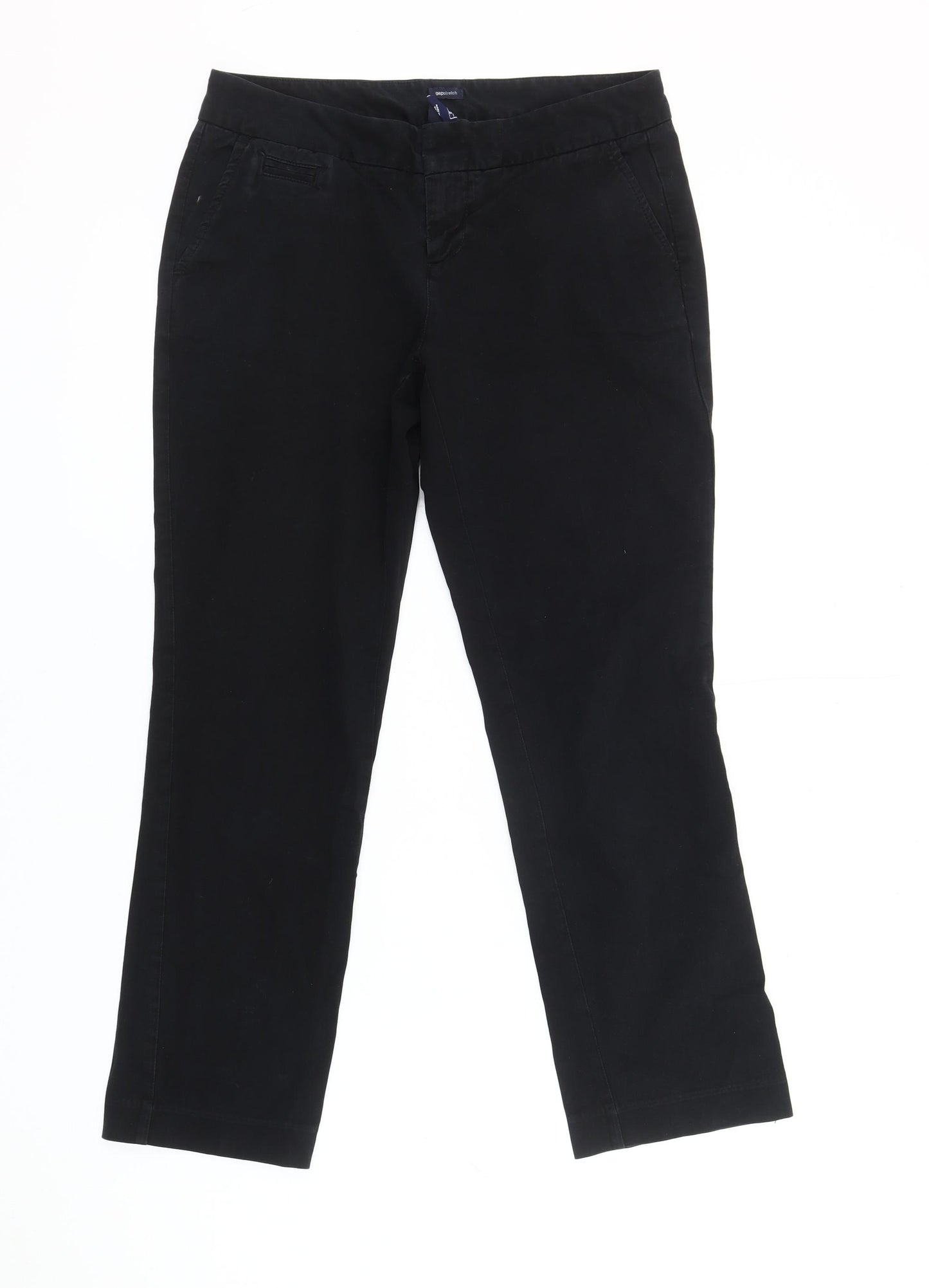Gap Women’s Black Cotton Trousers Size 6