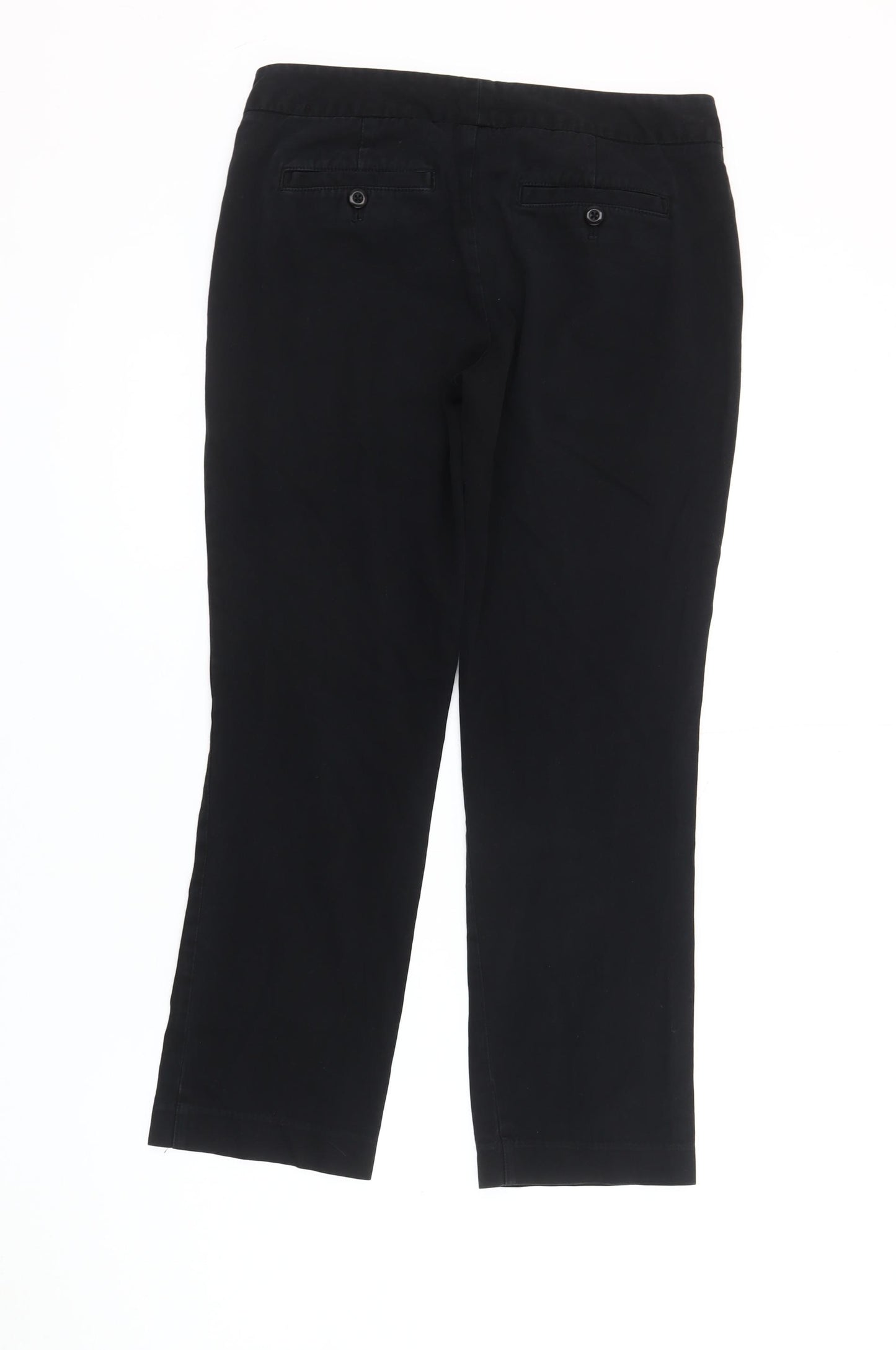 Gap Women’s Black Cotton Trousers Size 6