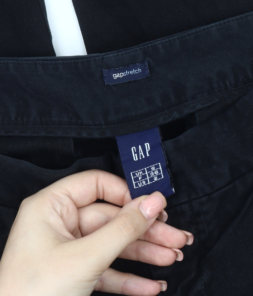 Gap Women’s Black Cotton Trousers Size 6