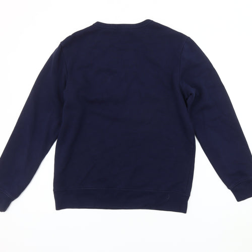 GAP Men's Blue XS Pullover Sweatshirt with Logo