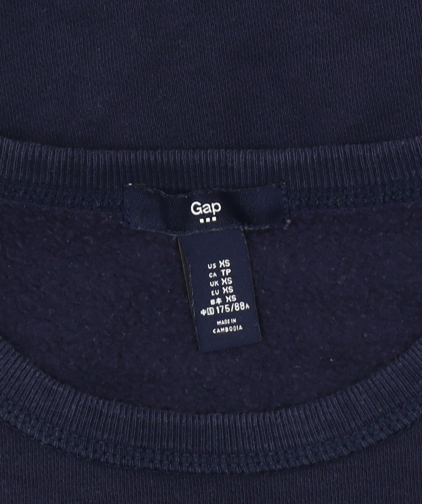 GAP Men's Blue XS Pullover Sweatshirt with Logo