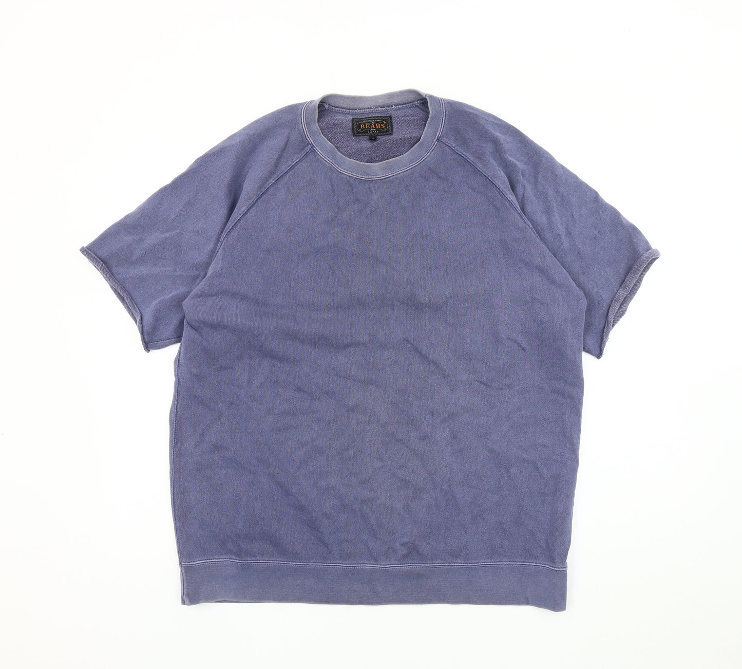Beams Men's Blue Pullover Sweatshirt, Size M
