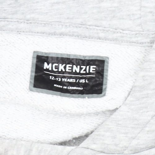 McKenzie Boys Grey Pullover Hoodie 12-13 Years