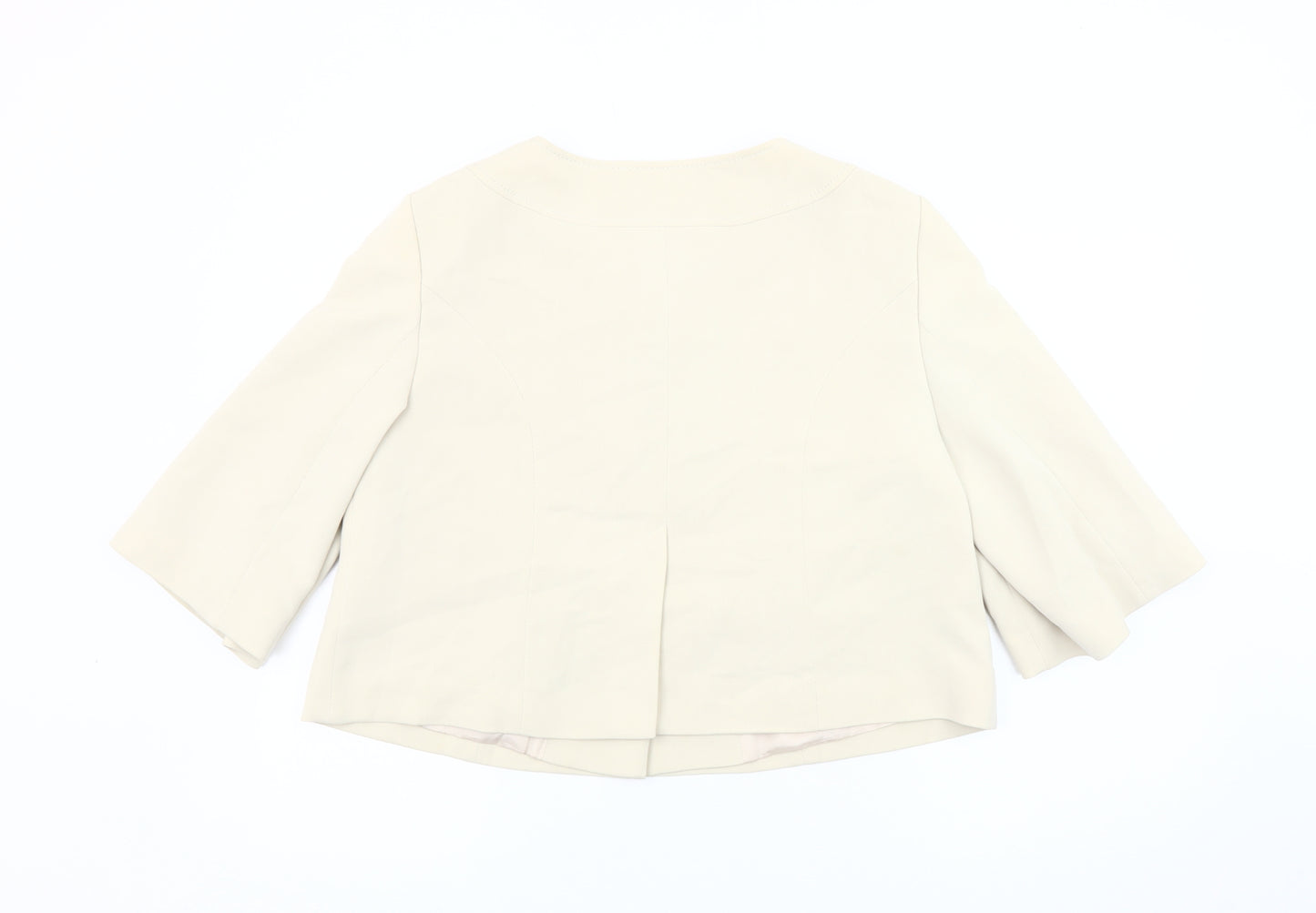 Kaliko Women's Ivory Blazer, Size 14, Lined