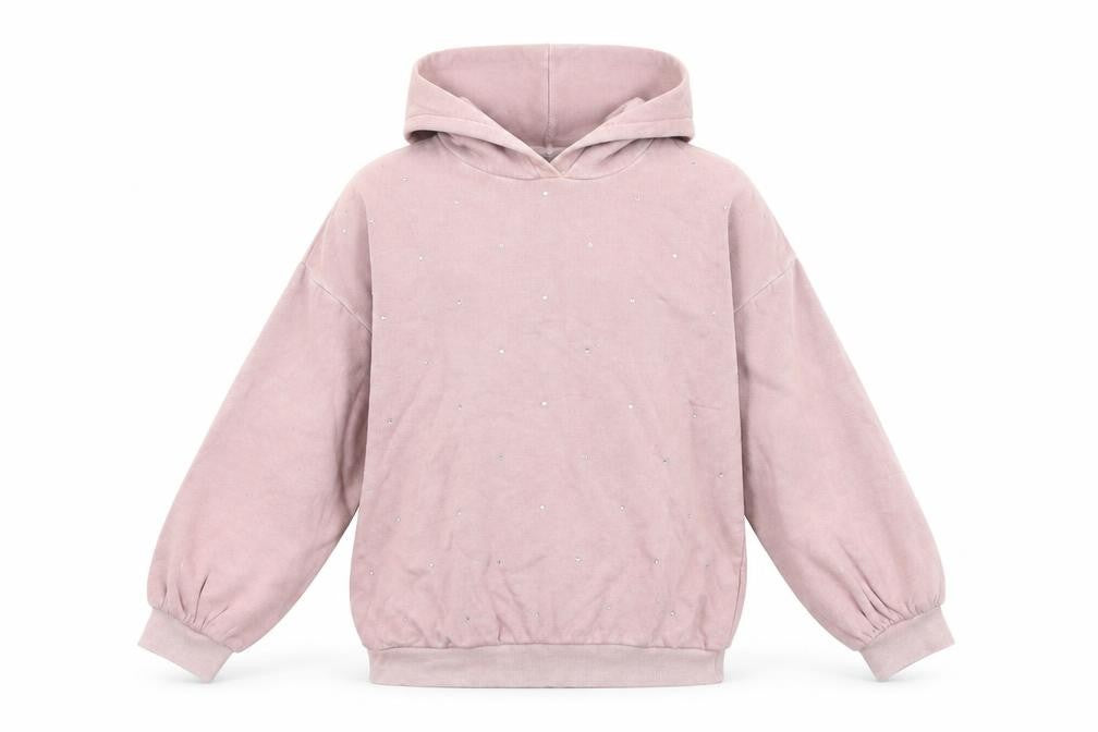 Marks and Spencer Girls Pink Hoodie 12-13 Years Stylish Pullover