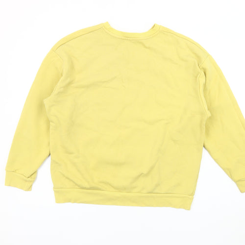 In Other Words Women's Yellow Pullover Sweatshirt, Size S
