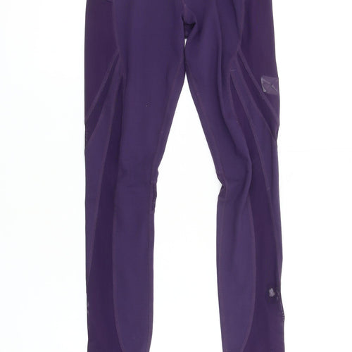 Gymshark Women's Purple Moisture Wicking Leggings S
