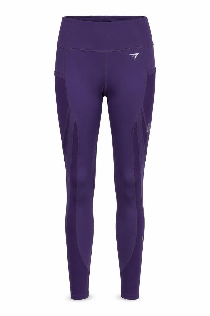 Gymshark Women's Purple Moisture Wicking Leggings S