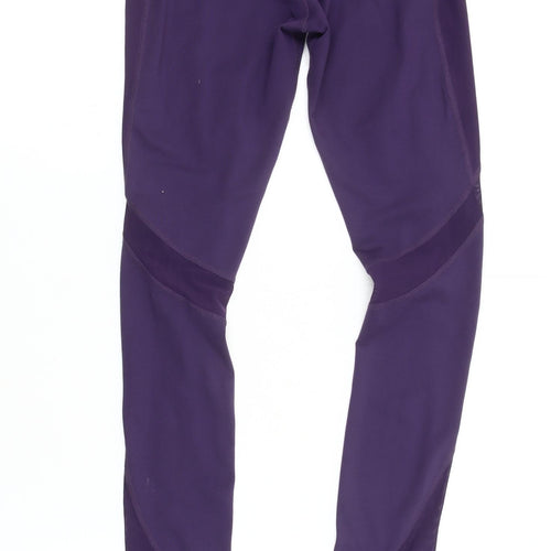 Gymshark Women's Purple Moisture Wicking Leggings S