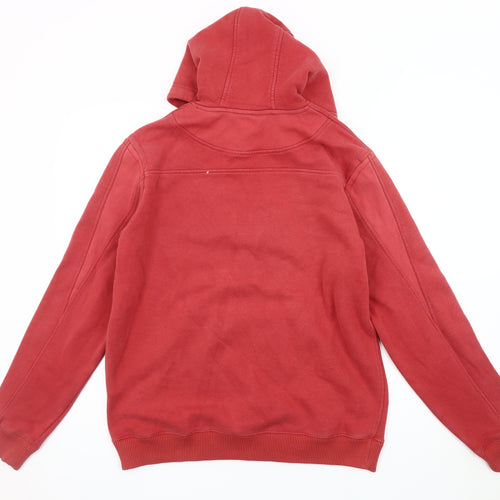 O'Neill Men's Red Pullover Hoodie L - Logo, Fleece, Casual