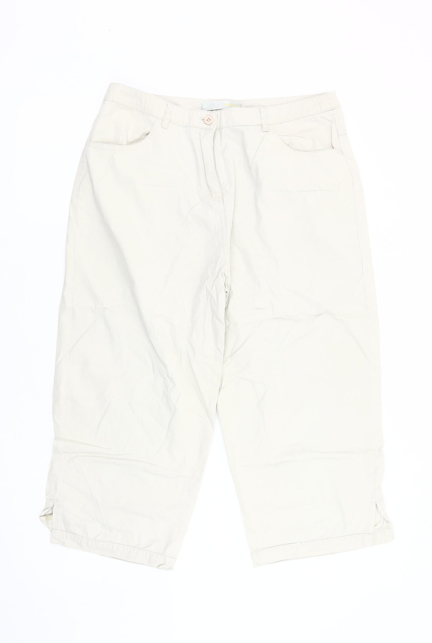 Softwear Women's Ivory Casual Trousers Size 14