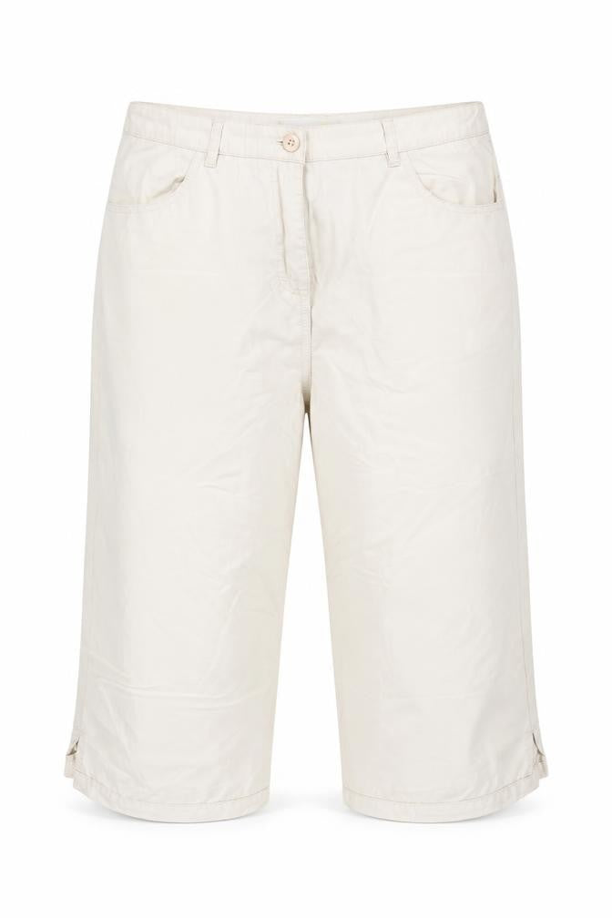 Front view of Softwear Women's Ivory Casual Trousers, size 14
