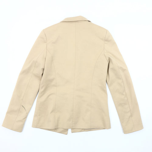 Oasis Beige Women's Blazer Size 10 Long Sleeve