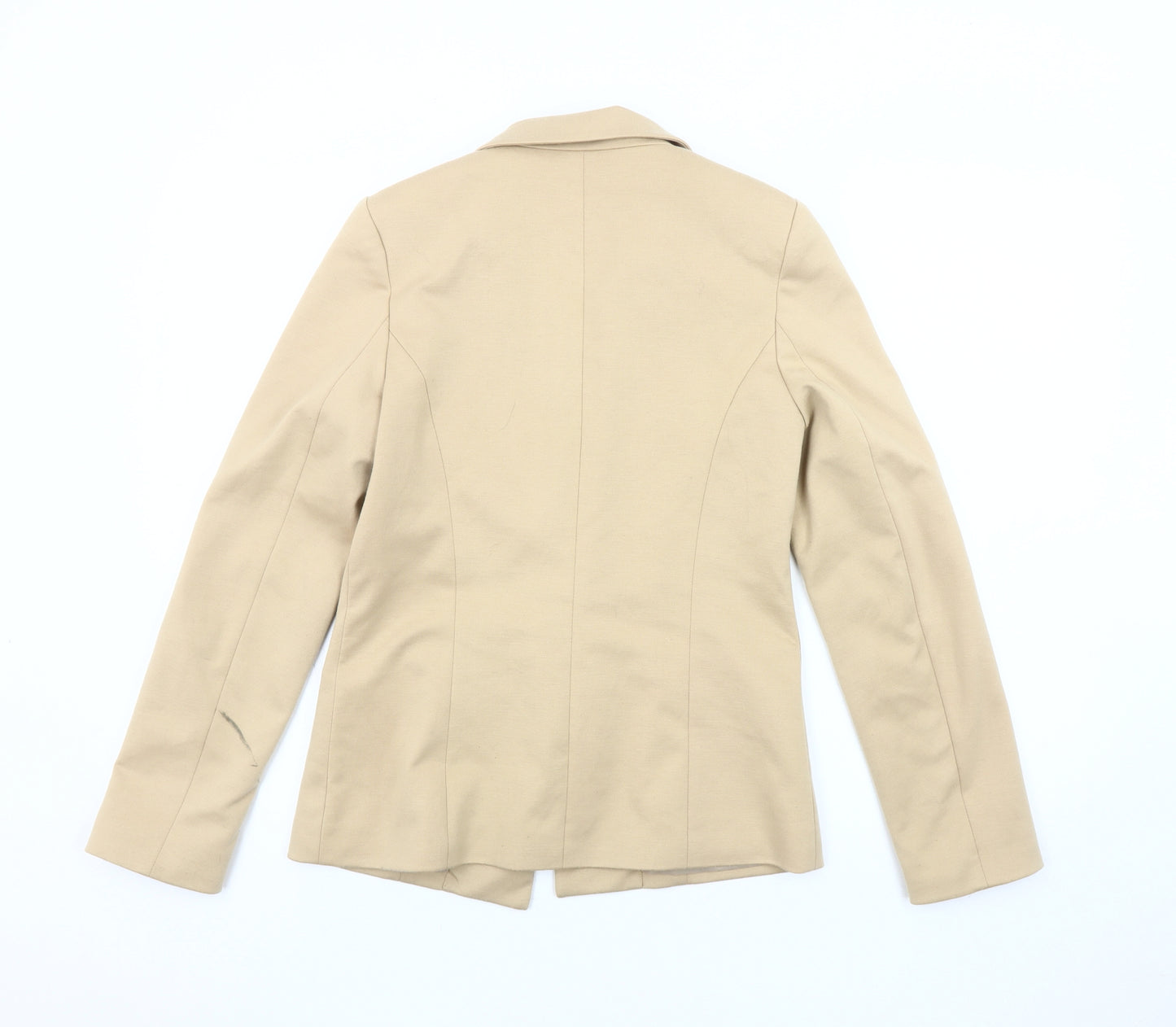 Oasis Beige Women's Blazer Size 10 Long Sleeve