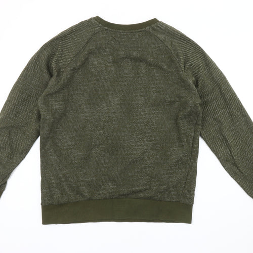 Jack & Jones Men's Green Pullover Sweatshirt M
