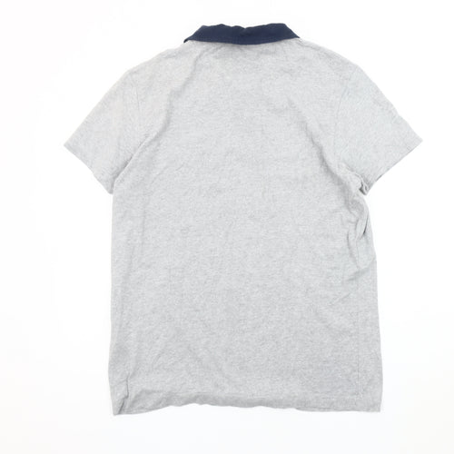 Jack & Jones Grey Men’s Polo Shirt Size L