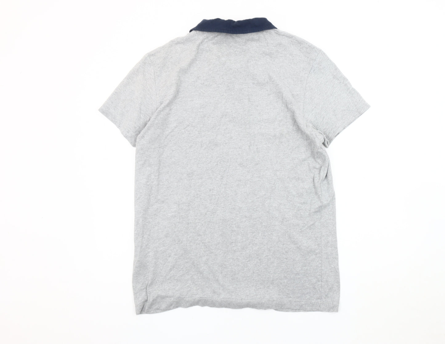 Jack & Jones Grey Men’s Polo Shirt Size L