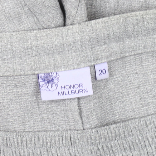 Honor Millburn Women's Grey Regular Trousers