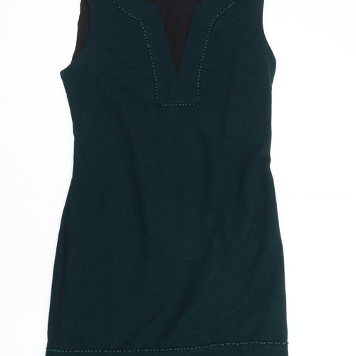 Promod Women's Green Sheath Dress Size 10