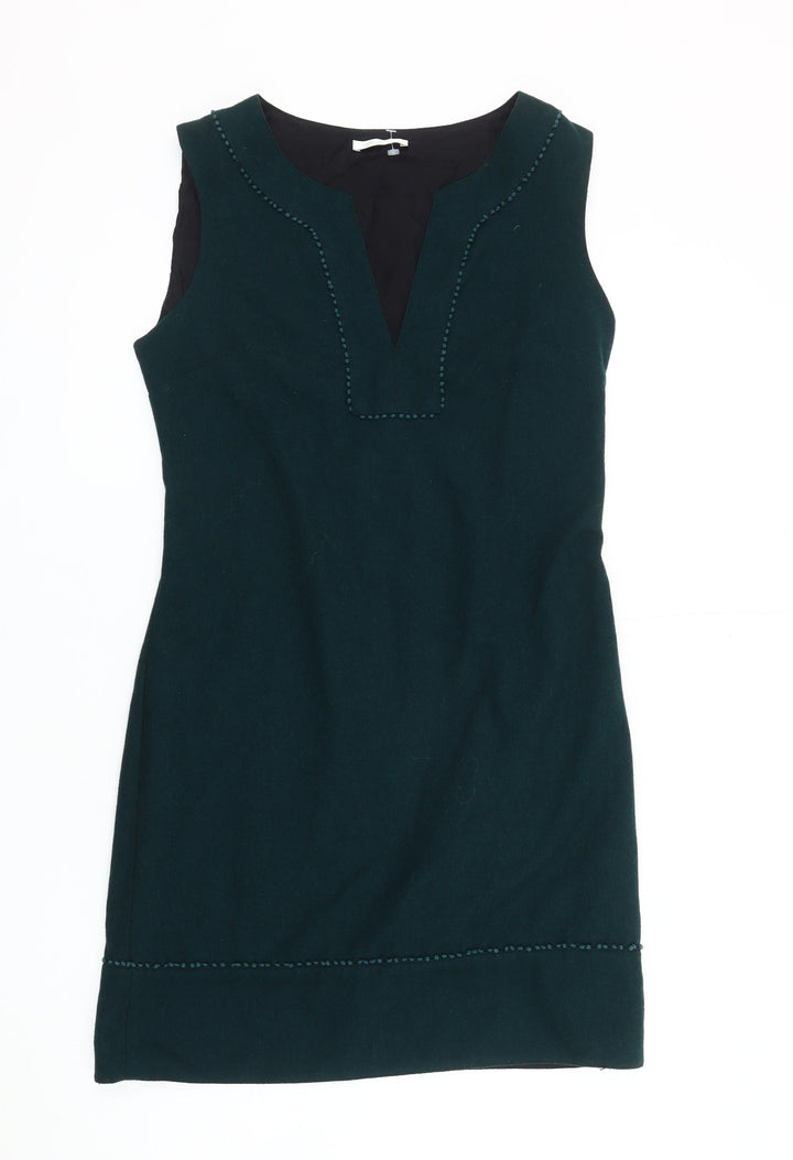 Promod Women's Green Sheath Dress Size 10
