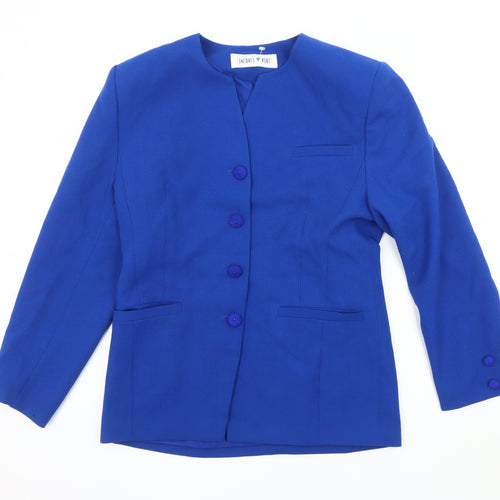 Jacques Vert Women's Blue Blazer Size 12