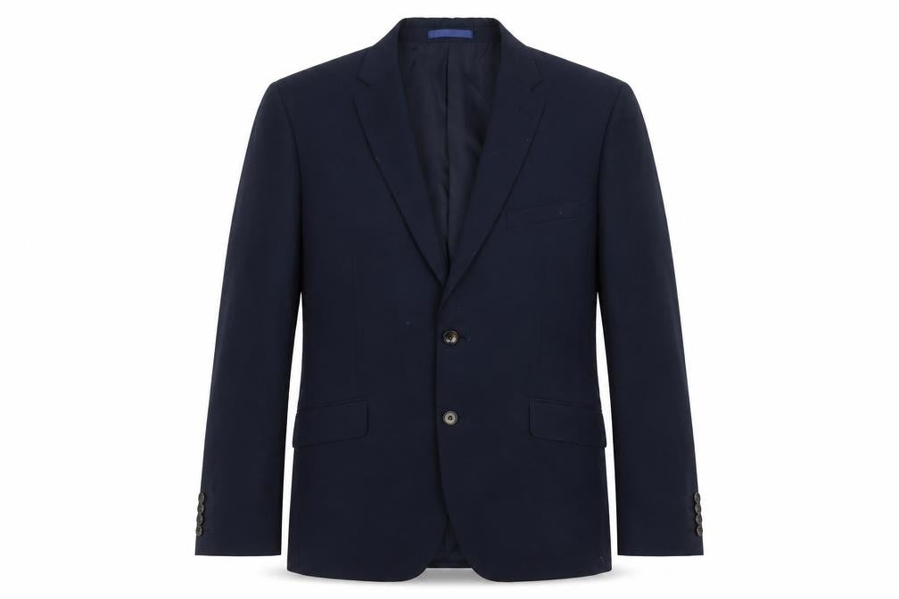 Marks and Spencer Men's Blue Blazer 42R - Elegant & Versatile