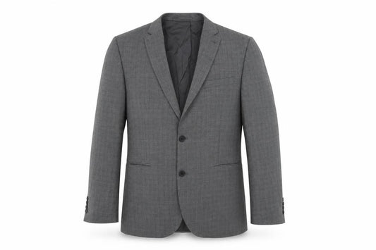 Next Men's Grey Blazer, 42 Regular, Business Casual Style