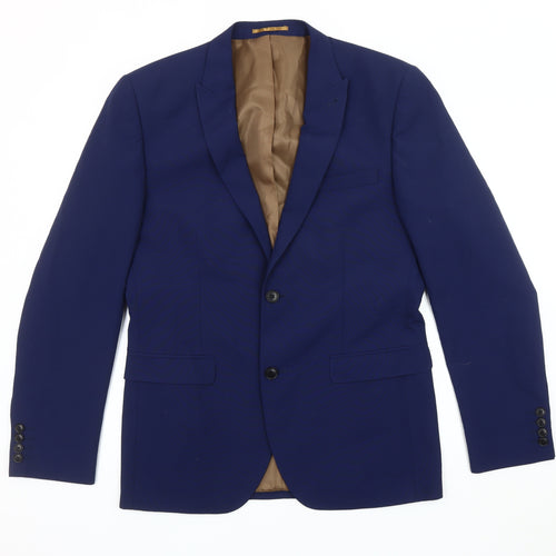 Next Men's Blue Blazer - 40 Regular Fit Formal