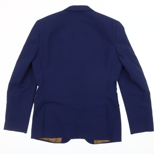 Next Men's Blue Blazer - 40 Regular Fit Formal