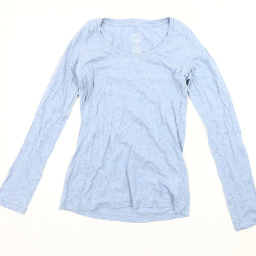 FatFace Women's Blue Long Sleeve Basic T-Shirt
