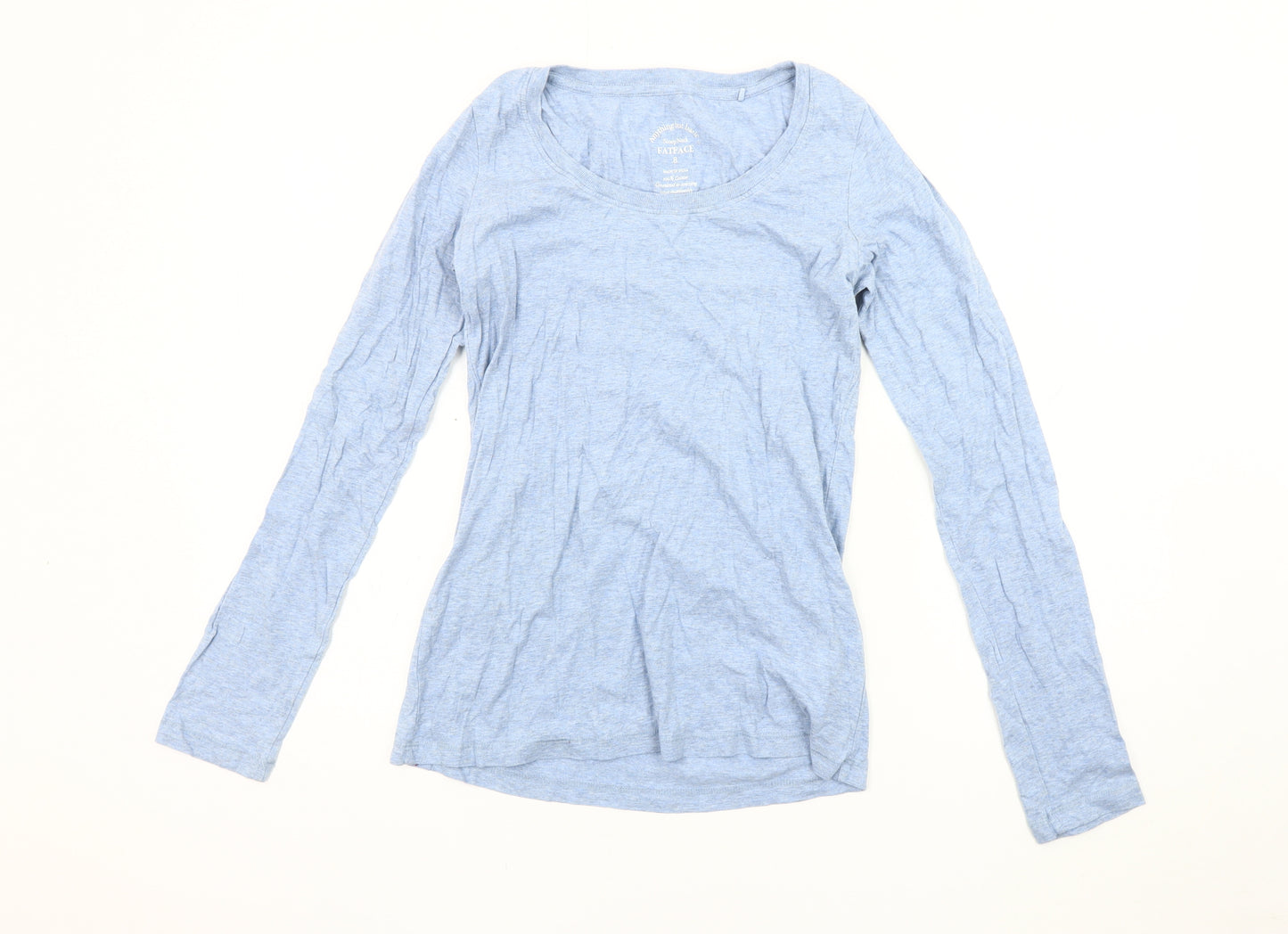 FatFace Women's Blue Long Sleeve Basic T-Shirt