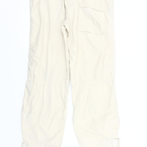 GAS Ivory Cargo Trousers Men’s 29 Regular Cotton