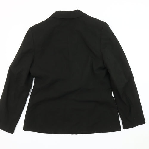 Next Women's Black Blazer Size 14 Classic Style