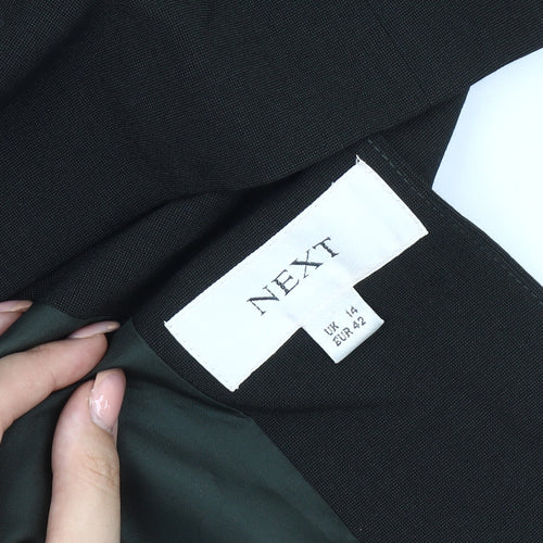 Next Women's Black Blazer Size 14 Classic Style