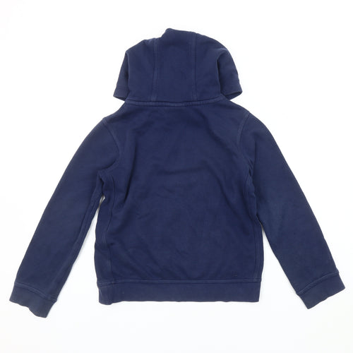 Nike Boys Blue Pullover Hoodie Small, Logo, Comfortable