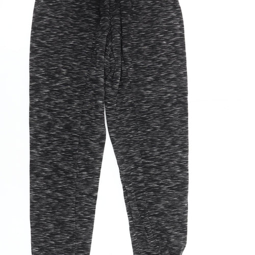 SikSilk Men's Black Jogger Trousers Size S