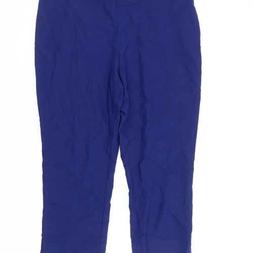 Roman Women’s Blue Cropped Trousers Size 18
