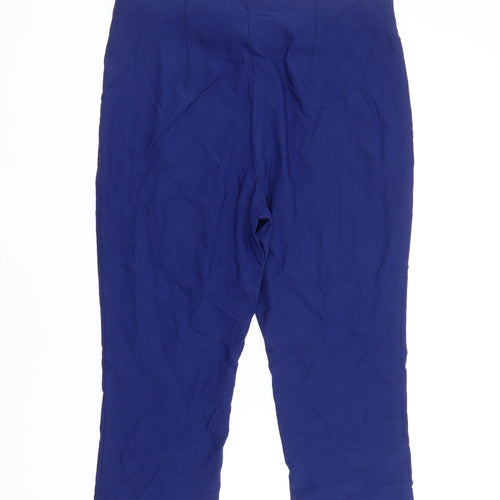 Roman Women’s Blue Cropped Trousers Size 18