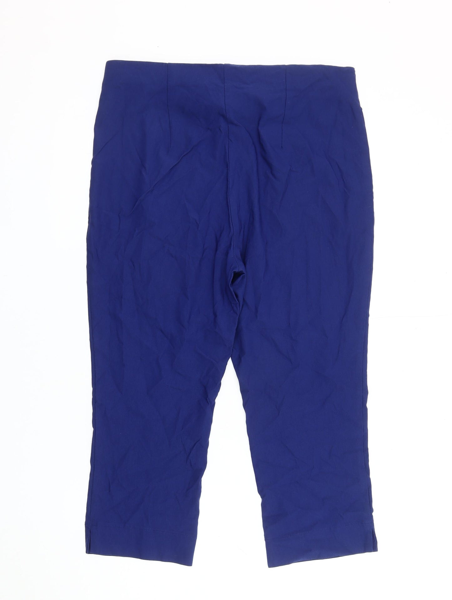 Roman Women’s Blue Cropped Trousers Size 18