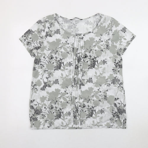 Bonmarché Women’s Multicoloured Floral T-Shirt Size 12