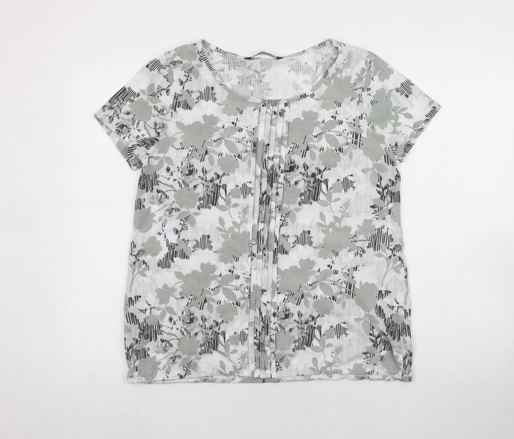 Bonmarché Women’s Multicoloured Floral T-Shirt Size 12