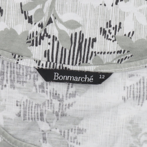 Bonmarché Women’s Multicoloured Floral T-Shirt Size 12