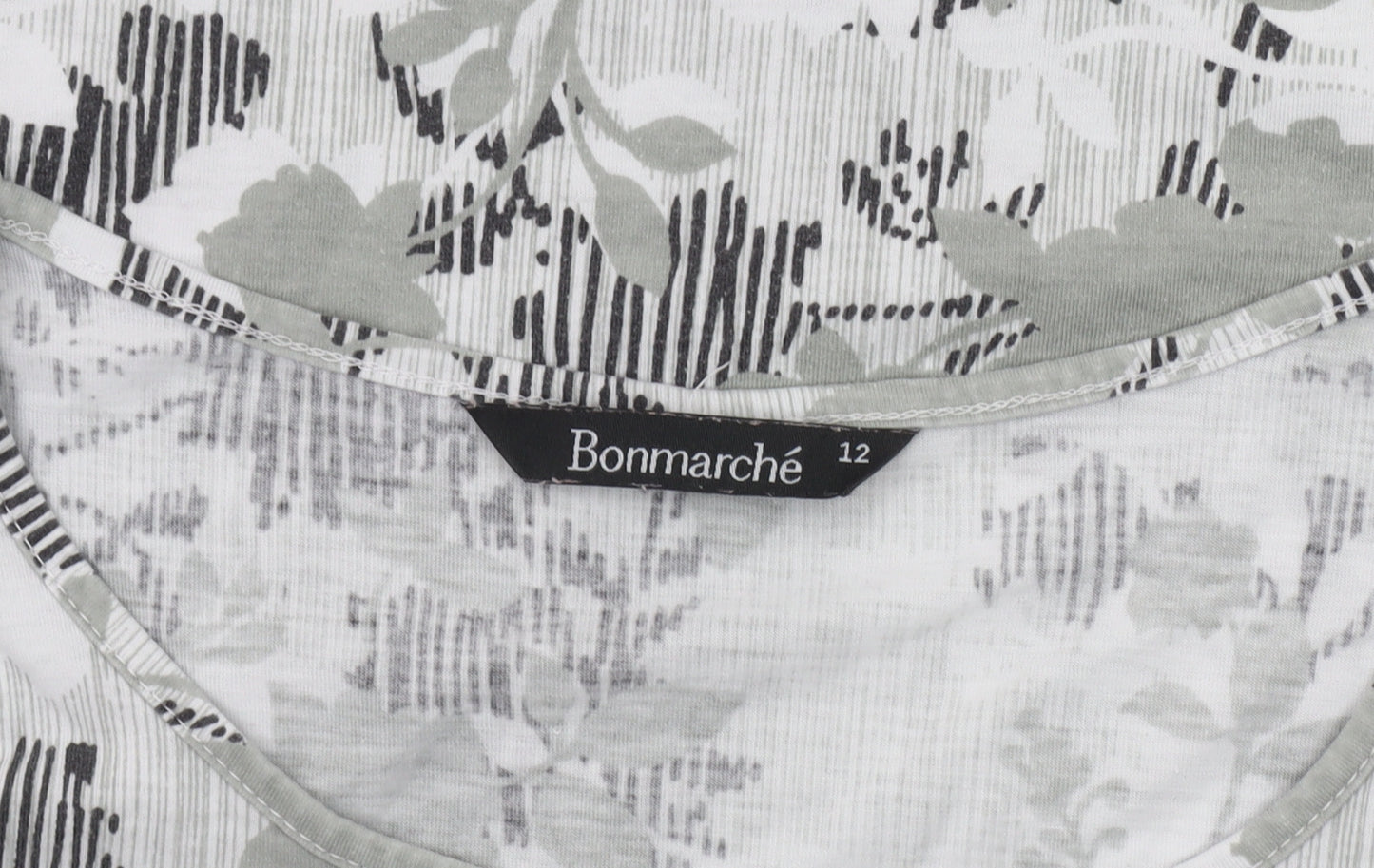 Bonmarché Women’s Multicoloured Floral T-Shirt Size 12