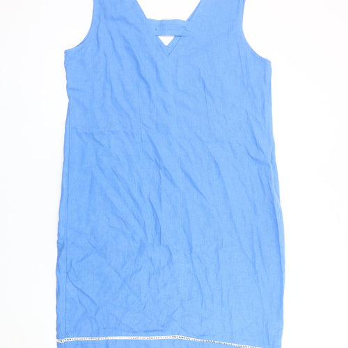 Yorkshire Trading Co. Women's Blue Sleeveless Dress