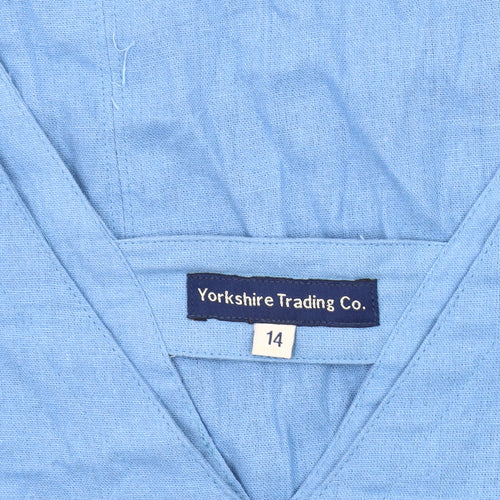 Yorkshire Trading Co. Women's Blue Sleeveless Dress