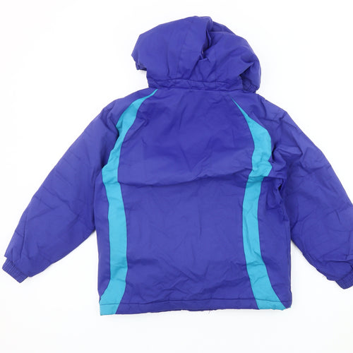 Mountain Warehouse Girls Blue Puffer Jacket 7-8 Years