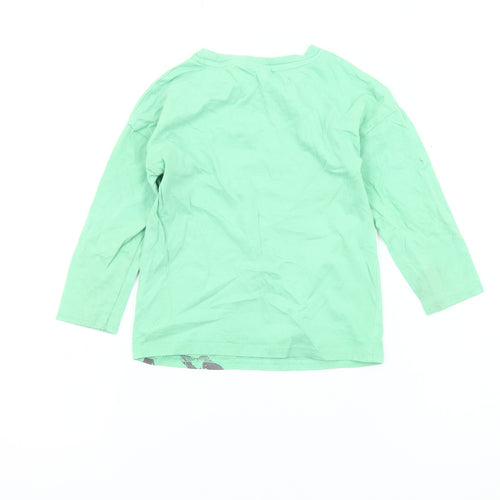 Jurassic World Boys Green Dinosaur Graphic T-Shirt 4 Years
