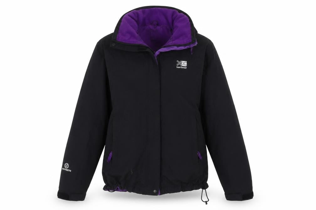 Front view of Karrimor Women's Black Anorak Jacket, size 10