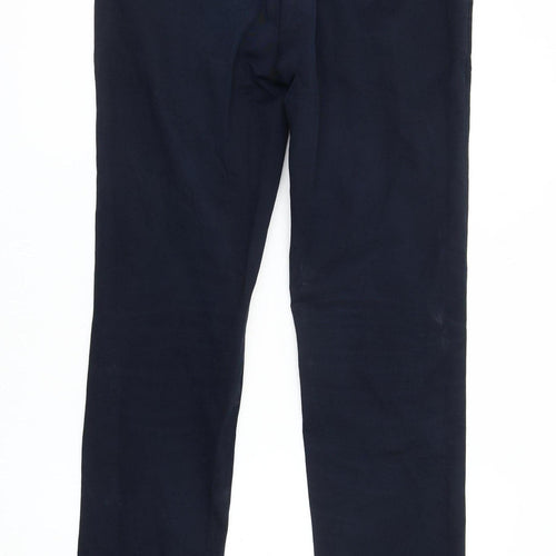 SHARPS Men's Blue Chino Trousers Size 33