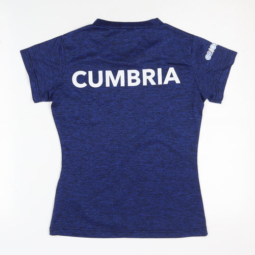 Yonex Women's Blue Sports T-Shirt, Size 2, Lightweight